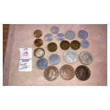 Foreign coins - maybe some silver