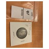 1894S US barber quarter