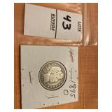 1895 O US barber quarter