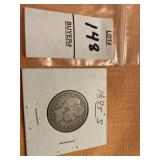 1895S US barber quarter