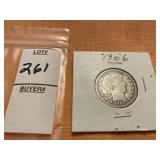 1906 US barber quarter