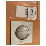 1915 S US barber half dollar