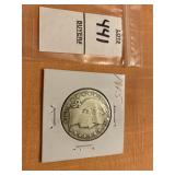 1915 US barber half dollar