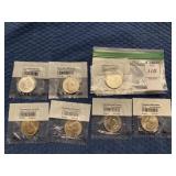 1964 Silver Kennedy half Dollar, 1976D, 1979,