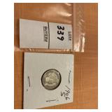 1906 S US  barber dime