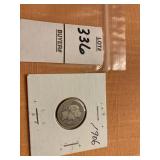 1906 US barber dime
