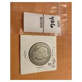 1903S US barber half dollar