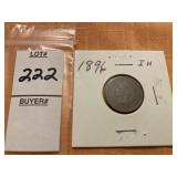 1896 Indian head penny