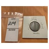 1887 Indian head penny