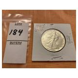 1943 Walking Liberty Half Dollar