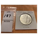 1942 Walking Liberty Half Dollar
