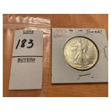 1943 Walking Liberty Half Dollar
