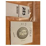 1912 S US barber quarter