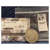 1885 Morgan Silver Dollar