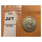 1949 Franklin half Dollar