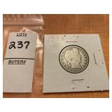 1897 O US Barber quarter