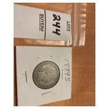 1899 S US barber quarter