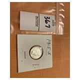 1915 S US barber dime