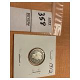 1912 US barber dime