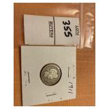 1911 US barber dime