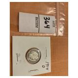 1914 D US barber dime