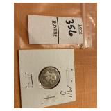 1911 D US barber dime