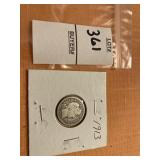 1913 US barber dime