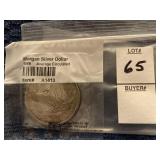 1889 Morgan Silver Dollar