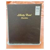 Empty Dansco Liberty Head quarters book,