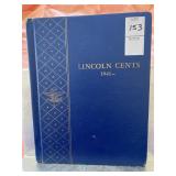 Whitman folder, Lincoln pennies 1941 -, not