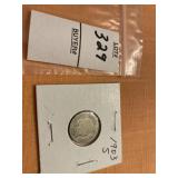 1903 S US barber dime