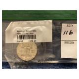 1963 Franklin silver half dollar