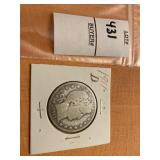 1911 D US barber half dollar