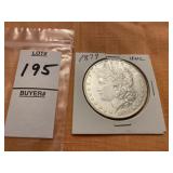 1879 Morgan Silver Dollar