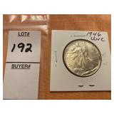 1946 Walking Liberty Half Dollar