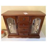 Jewelry / music box cabinet