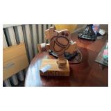 The Roller Skater Wooden Figurine