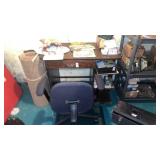 Desk and Chair NO CONTENTS