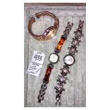 Becora bracelet watch, quartz snowflake watch