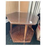 Vintage wooden table 24 x 23 x 24 inches h
