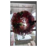 Handcrafted Christmas wreath