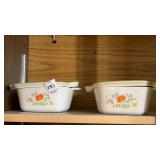 Corning Ware Wildflower 2 3/4 C Casseroles