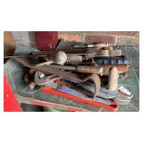 Assortment of Pliers, Wrenches, etc.