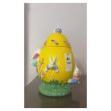 Small Easter Egg Cookie Jar