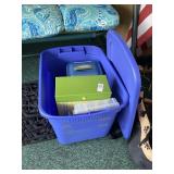 Tote, storage containers, card file