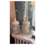 Pair of Butterfly Lamps