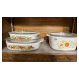 Corning Ware Casseroles & LidsSpice of Life &