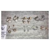 Double drop earrings