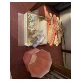 Padded hangers, seasonal shower curtain hooks,