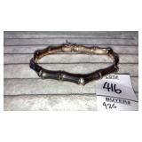 925 sterling Italy Bamboo bracelet